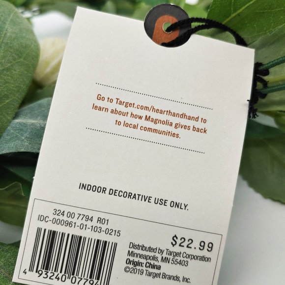 Hearth & Hand with Magnolia 72” Garland - Picture 3 of 7